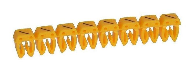 Маркер CAB 3 - условное обозначение - для кабеля 0,15-0,5мм² - слэш