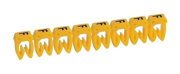 Маркер CAB 3 - для кабеля 1,5-2,5 мм² - заглавная буква F